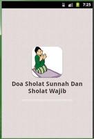 Doa Dan Niat Sholat โปสเตอร์