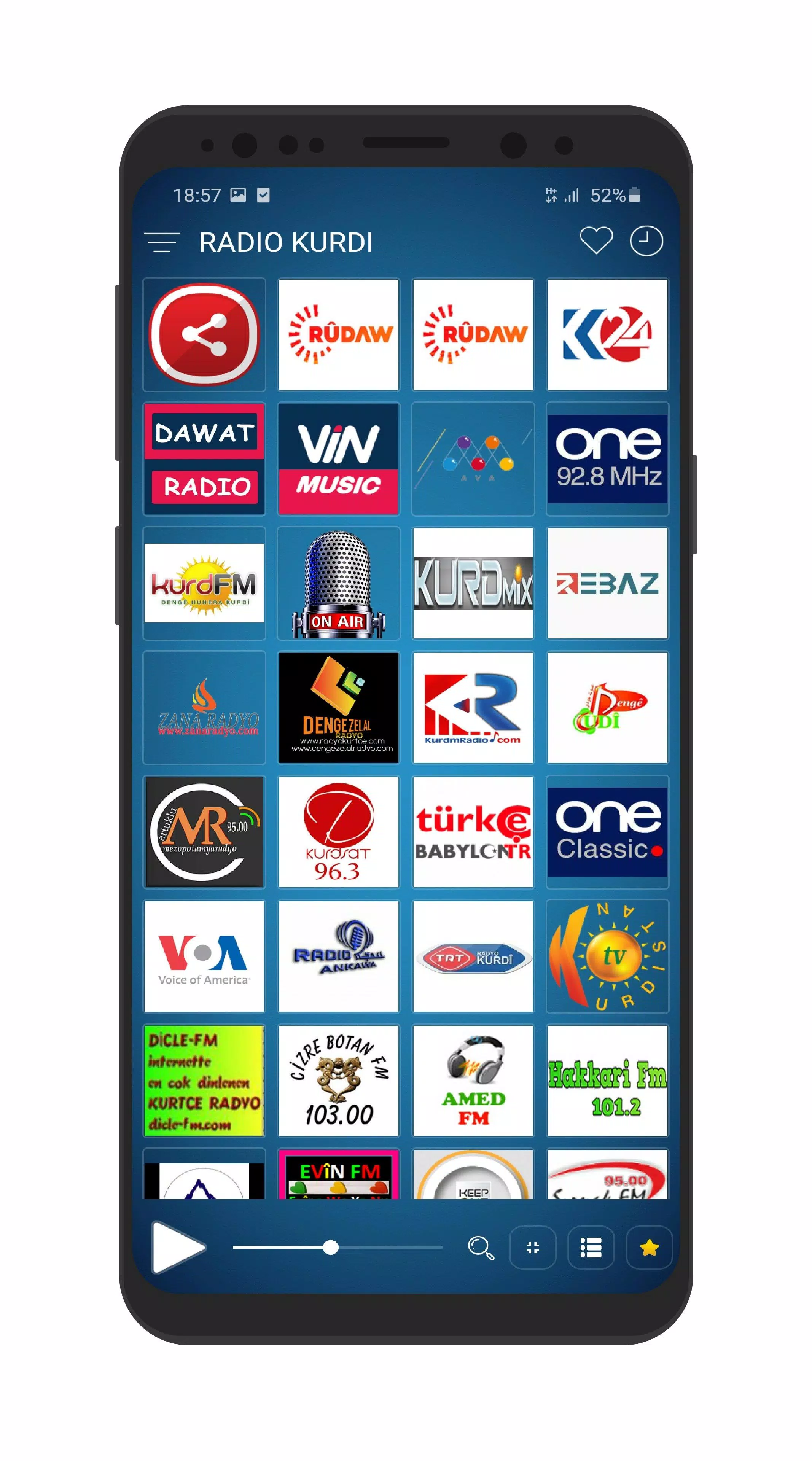 Kurdish Radio für Android - APK herunterladen