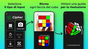 1 Schermata Risolvi Cubo - Cifrario Cubo