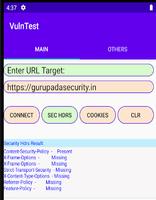 WebApp Vulnerability Test poster