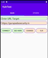 WebApp Vulnerability Test capture d'écran 1