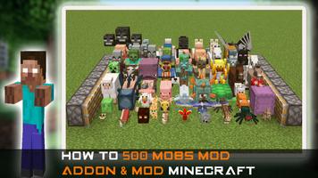 500 Mobs Mod for Minecraft imagem de tela 2