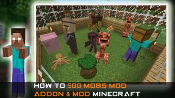500 Mobs Mod for Minecraft imagem de tela 3