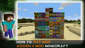 TNT Mod Addon For Minecraft plakat