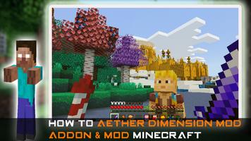 Aether Dimension Mod Addon Affiche