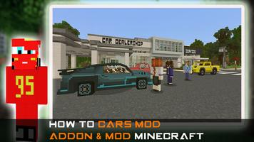 Cars Mod Addon for Minecraft ảnh chụp màn hình 1
