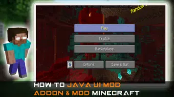Java Edition UI Mod Addon screenshot 2