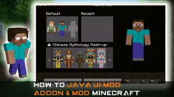 Java Edition UI Mod Addon screenshot 4