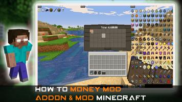 Money Mod Addon For Minecraft ảnh chụp màn hình 1