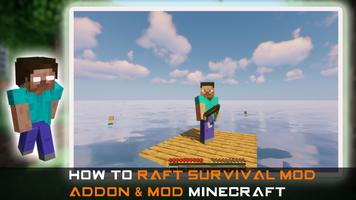 Raft Survival Mod Addon постер