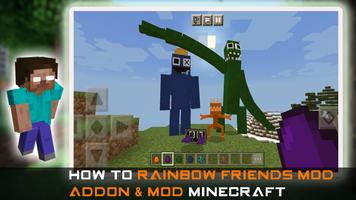 Rainbow Friends Mod Addon الملصق