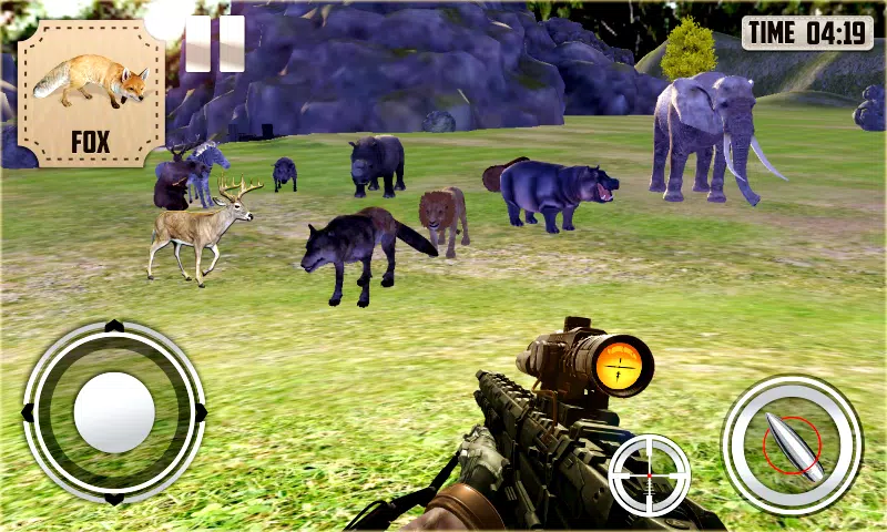 Tiro de arma 3D: Jogos de caça de animais selvagens na  selva::Appstore for Android