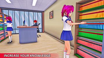 Anime High School Life Games screenshot 3