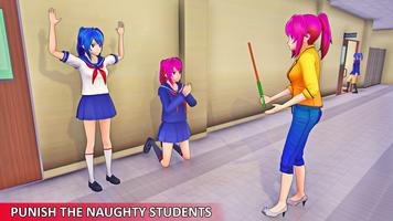 Anime High School Life Games screenshot 2