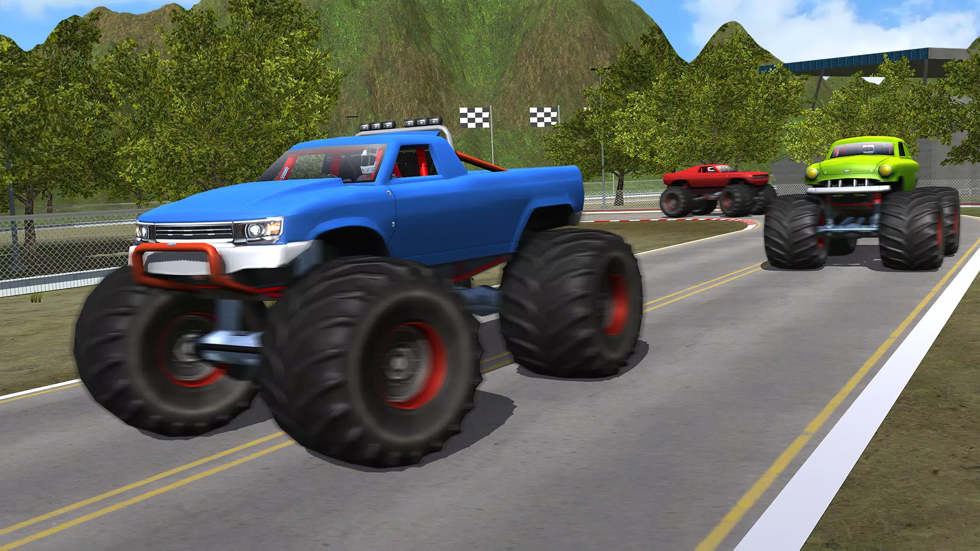 Monster Truck Racing - Driving Simulator Games