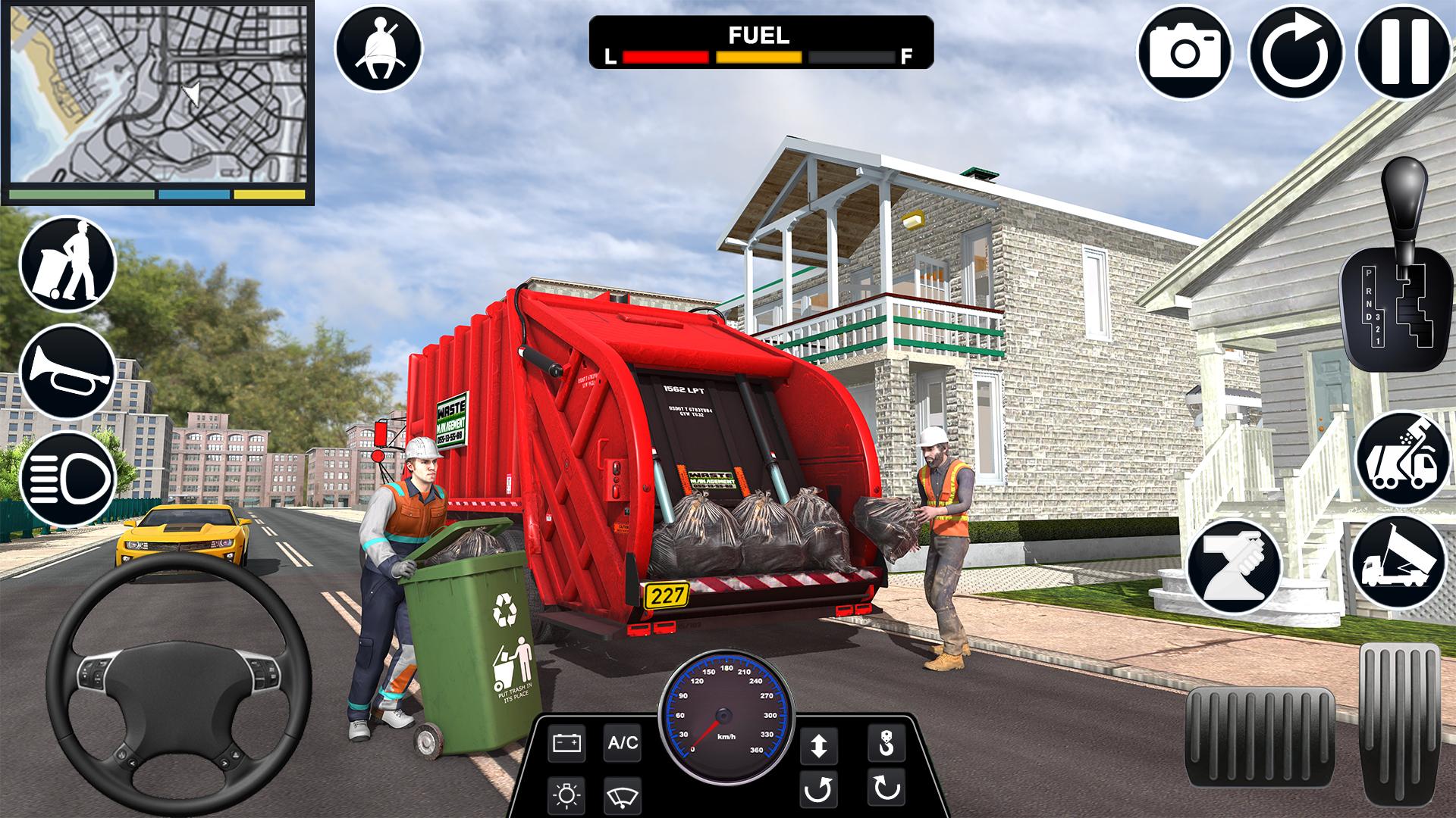 Garbage Truck Simulator. Power World игра.