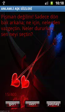 Screenshot 10 for ANLAMLI AŞK SÖZLERİ