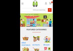 Harihar Mart - Shopping App Affiche