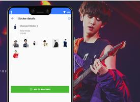 WAStickerApps Chanyeol EXO KPOP स्क्रीनशॉट 2