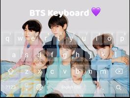 BTS Keyboard Theme Affiche