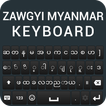 Zawgyi ميانمار لوحة المفاتيح