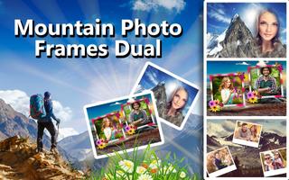 Mountains Photo Frames Dual: Photo frames & editor poster