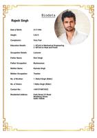 Basic Marriage Biodata Maker Screenshot 1