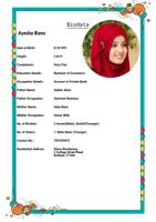 Basic Marriage Biodata Maker Screenshot 2