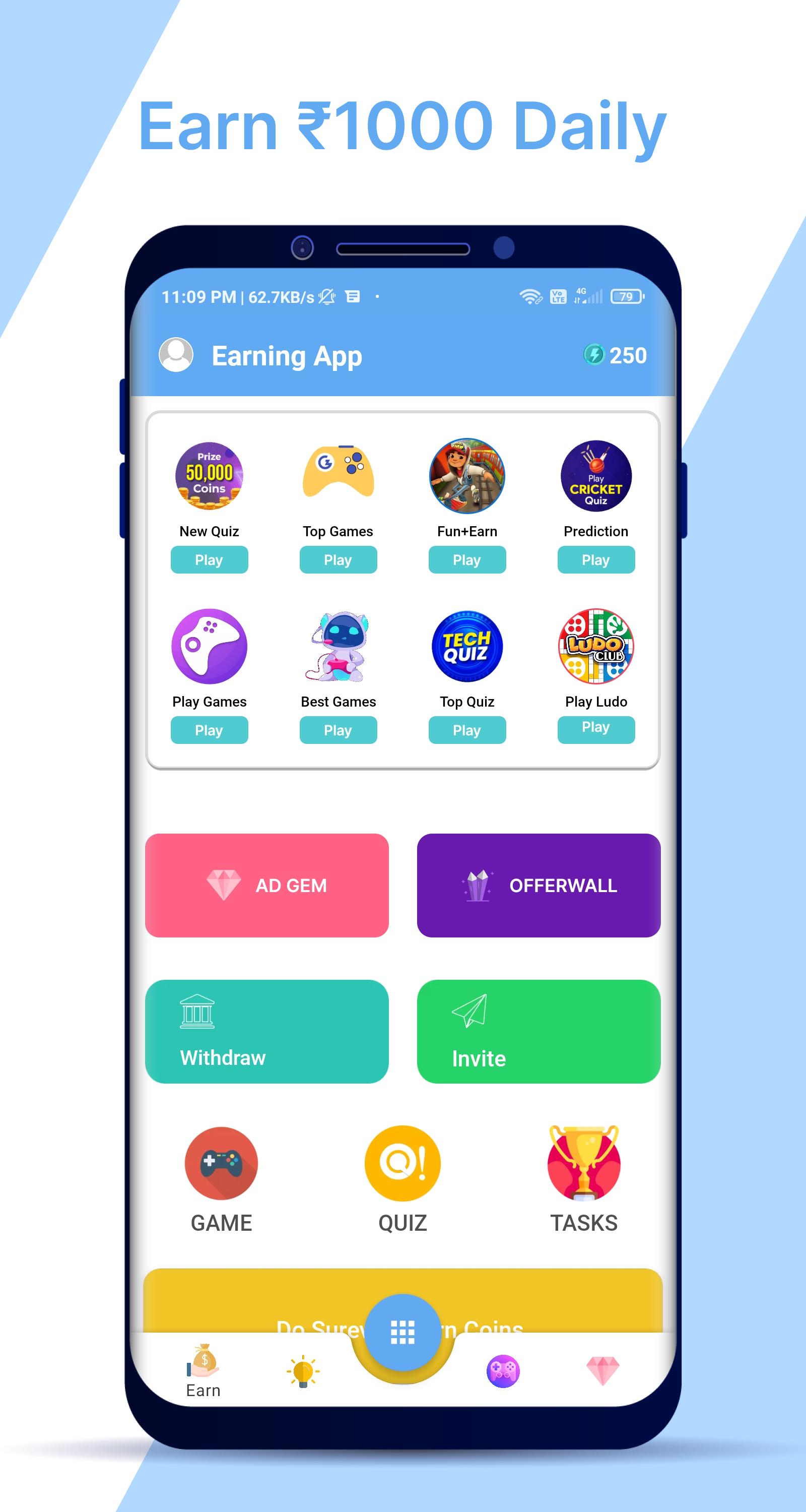 Earning app - Earn money unlimited- Free cash 2021 para Android - APK