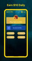 Earn money games - spin to win Affiche