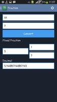 Fraction Converter تصوير الشاشة 3