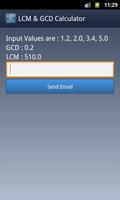 برنامه‌نما LCM & GCD Calculator عکس از صفحه