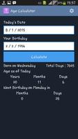 Age Calculator syot layar 2