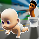 Toilet Monster: Baby Escape APK