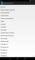 Data Structure Programs in C imagem de tela 1