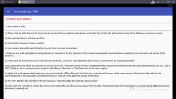 Indian Law Bare Act captura de pantalla 3