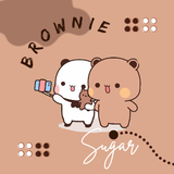 Brownie & Sugar WhaStickers