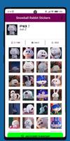 Snowball Rabbit Stickers स्क्रीनशॉट 3