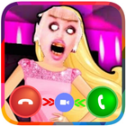 Horror Barby Granny Video Call icône