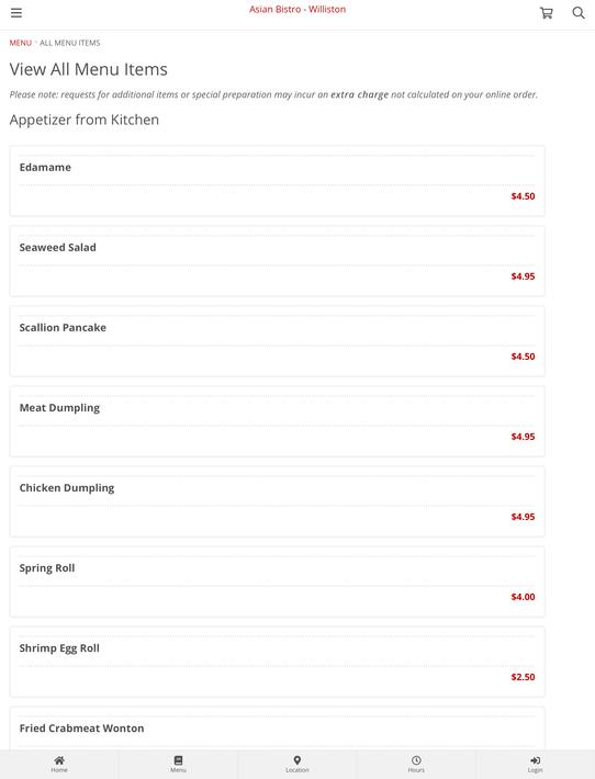 Asian bistro shelton coupon