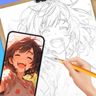 آیکون‌ AR Drawing - SketchArt App