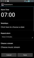 Alarm Clock Radio PRO screenshot 1