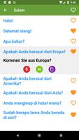 Belajar bahasa Jerman syot layar 1