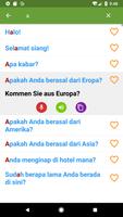 Belajar bahasa Jerman syot layar 3