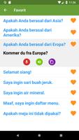 Belajar bahasa Denmark syot layar 2