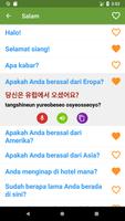Belajar bahasa Korea syot layar 1