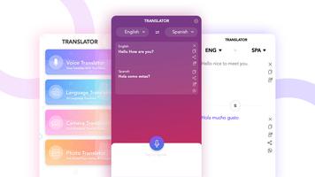 Translate All - Text, Voice & Camera Translator โปสเตอร์