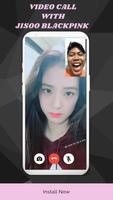 BLACKPINK KPOP JISOO VIDEOCALL poster