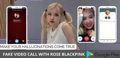 VIDEOCALL BLACKPINK KPOP ROSE captura de pantalla 3