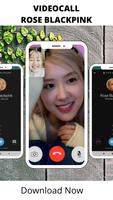 VIDEOCALL BLACKPINK KPOP ROSE Poster